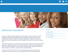 Tablet Screenshot of pnskids1.com